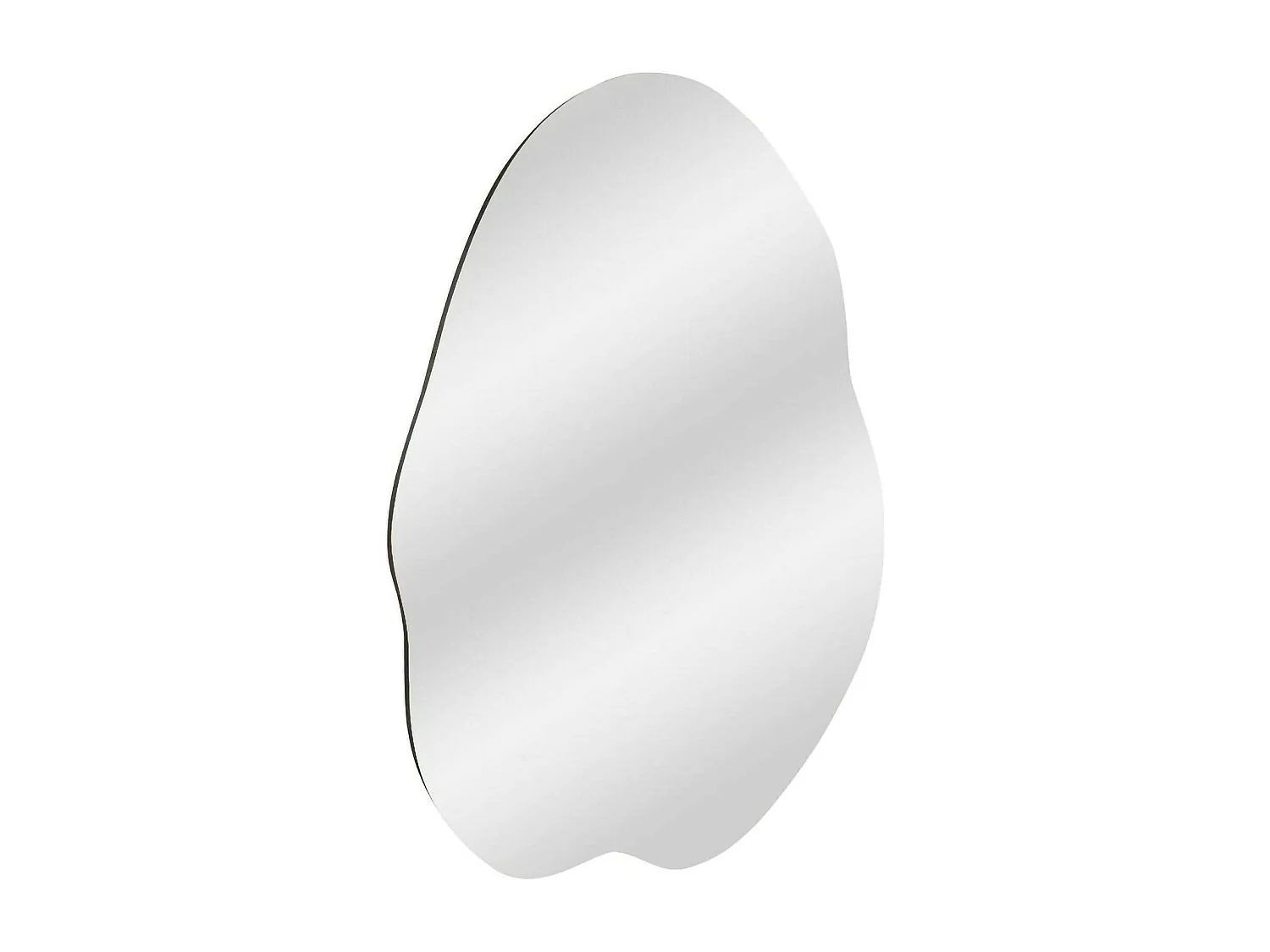 Specchio Freya, Materiale Struttura in Vetro, 2.2x85h cm Nero