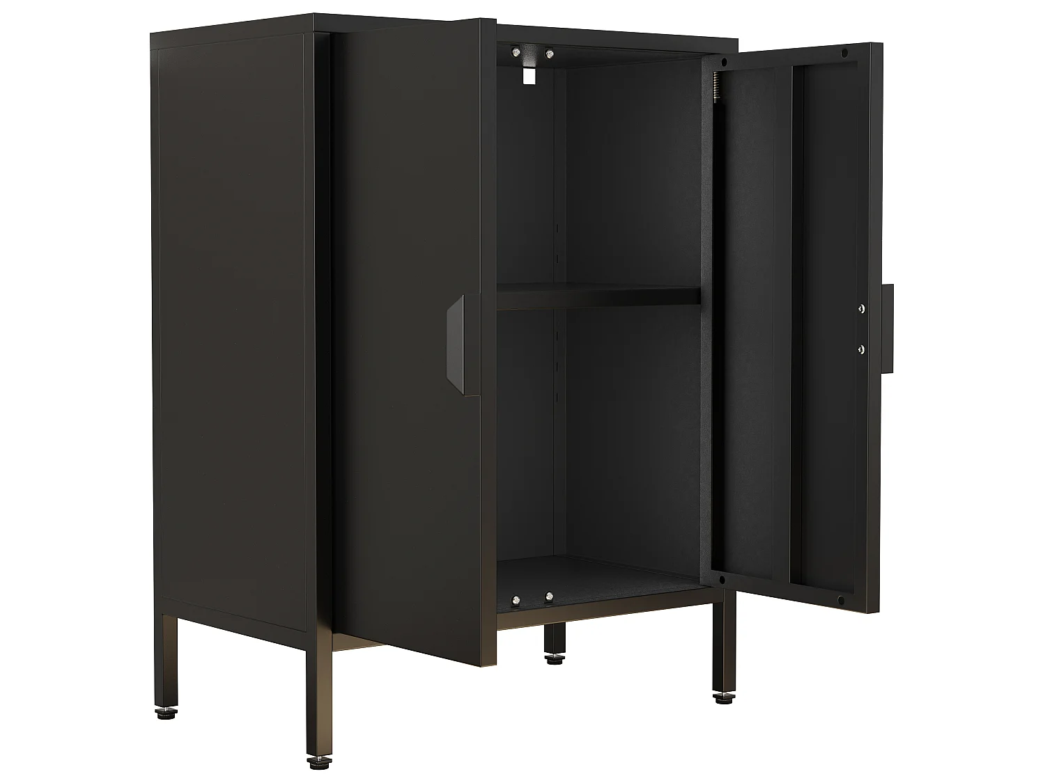 Cassettiera in acciaio Credenza Flokas S