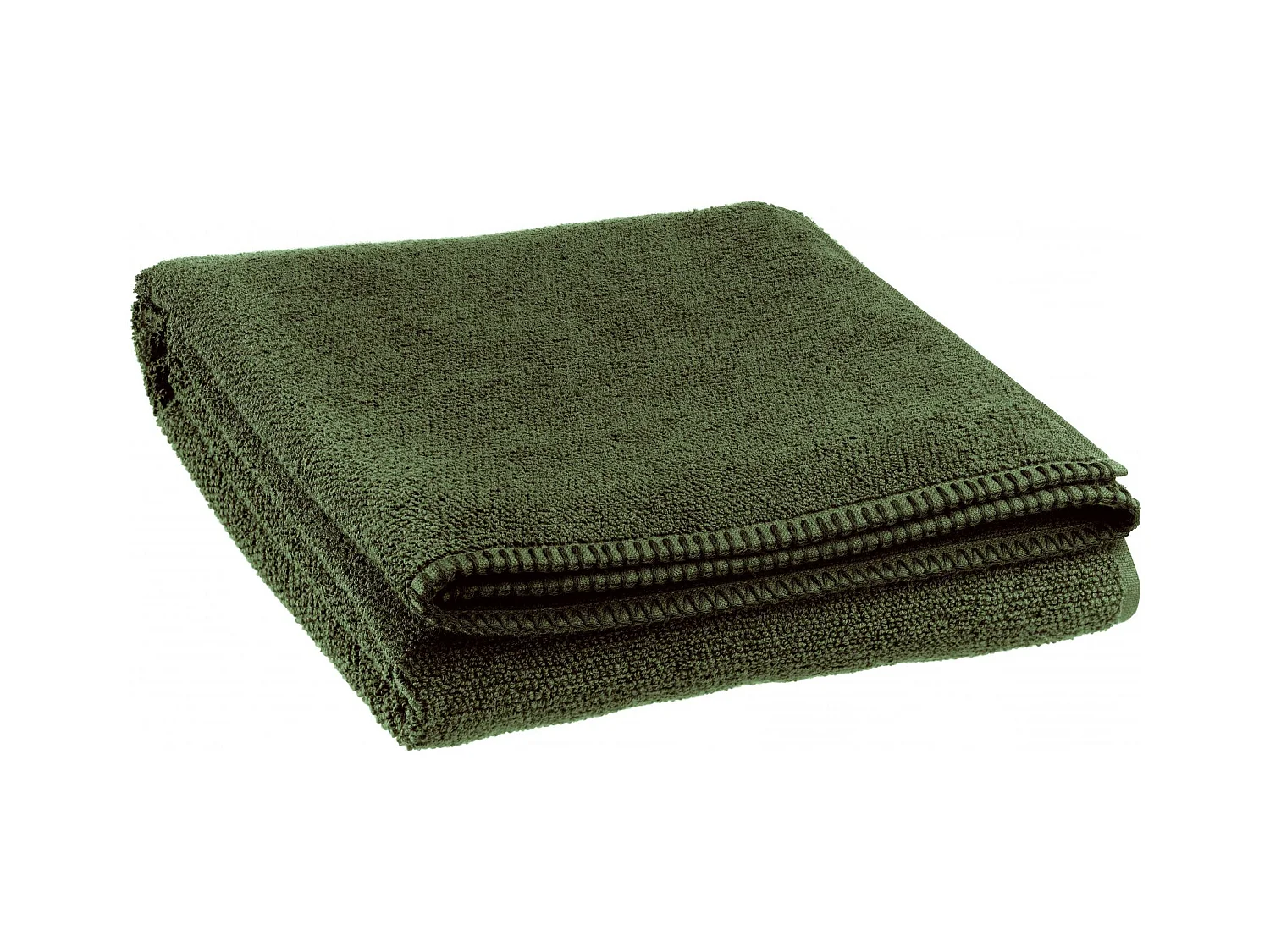 Drap de bain Bora romarin 90 x 150 cm Vivaraise