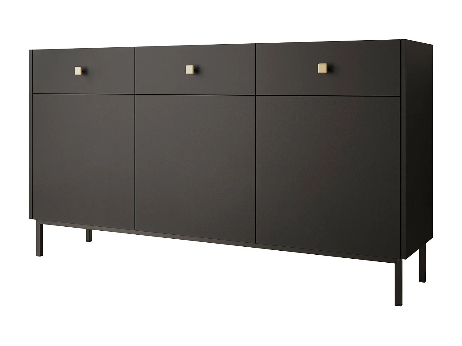 Cómoda Comfivo Nunove 101, Com gavetas e portas, 9x16x4cm