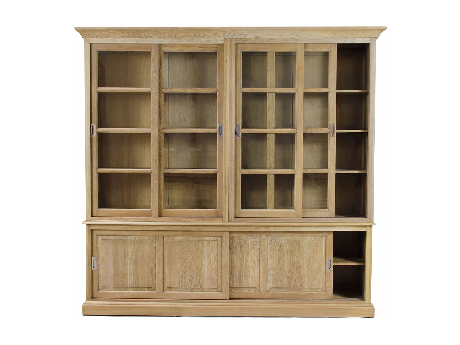 Bibliothèque 6 portes en Chêne - VICTORIA