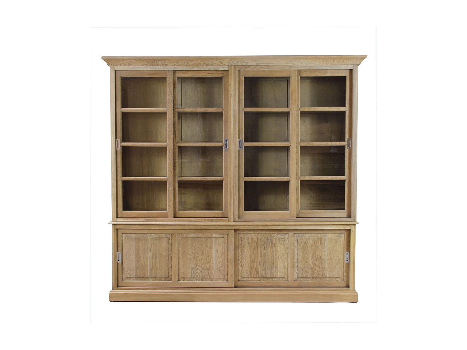 Bibliothèque 6 portes en Chêne - VICTORIA