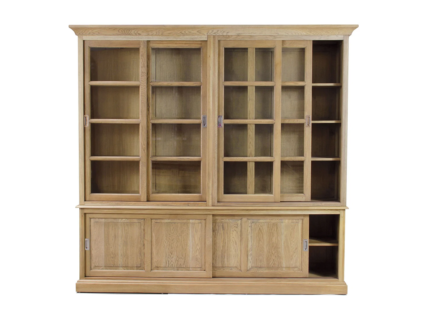 Bibliothèque 6 portes en Chêne - VICTORIA