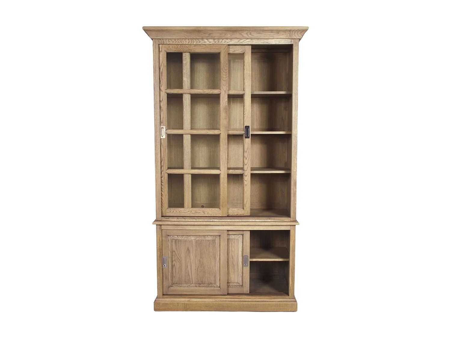 Bibliothèque 4 portes en Chêne - VICTORIA