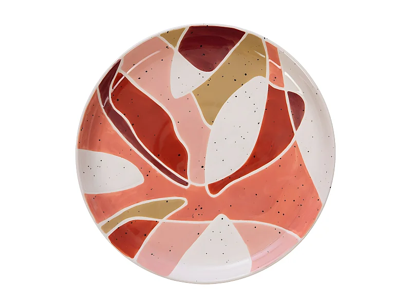 Assiette à dessert Elena 21 cm (lot de 6)