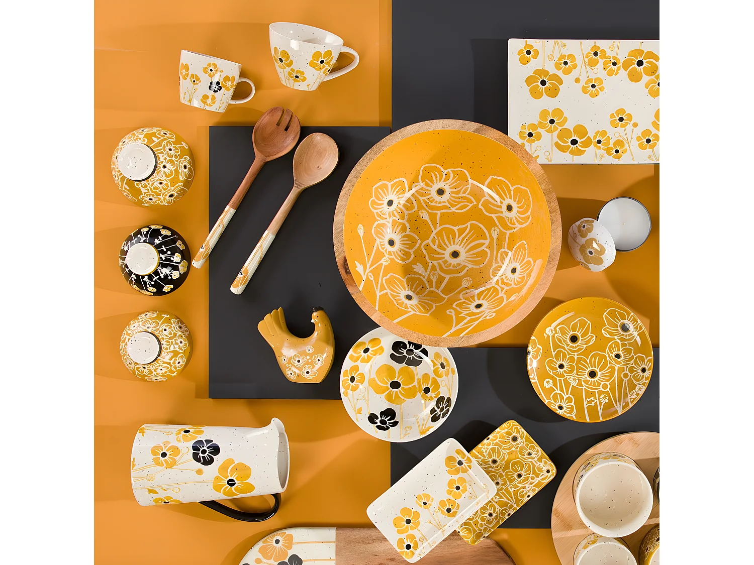 Assiette à dessert Melissa 21 cm (lot de 6)