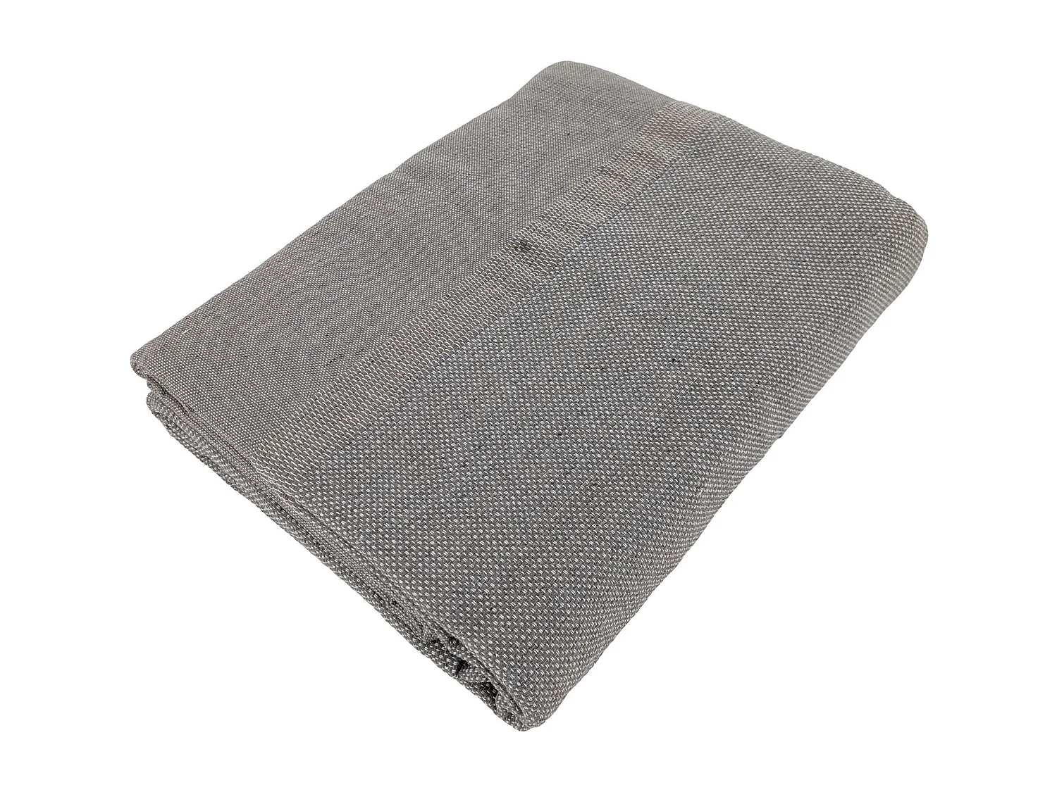 Dessus de lit ZAGORA pur coton 250 g/m² 260x240 cm beige lin