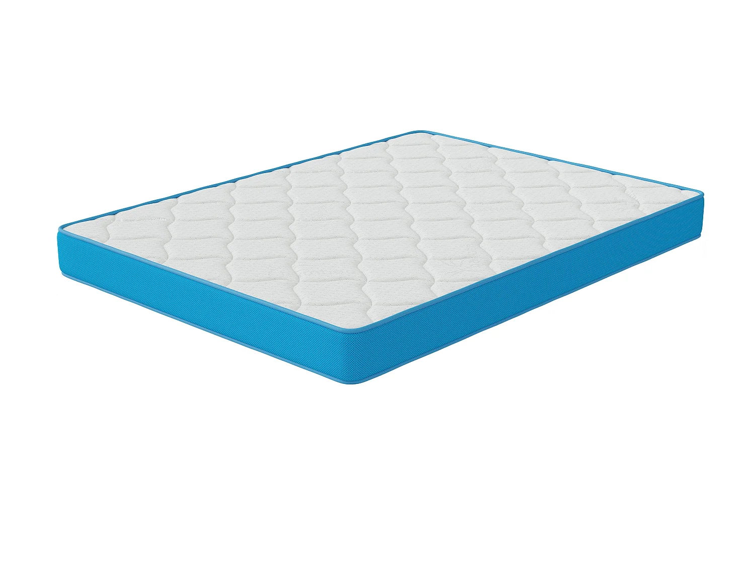 Matelas Fresh memory 160x200 cm Hauteur 15 cm Mousse à Mémoire de Forme polyuréthane haute résilience Soutien équilibré