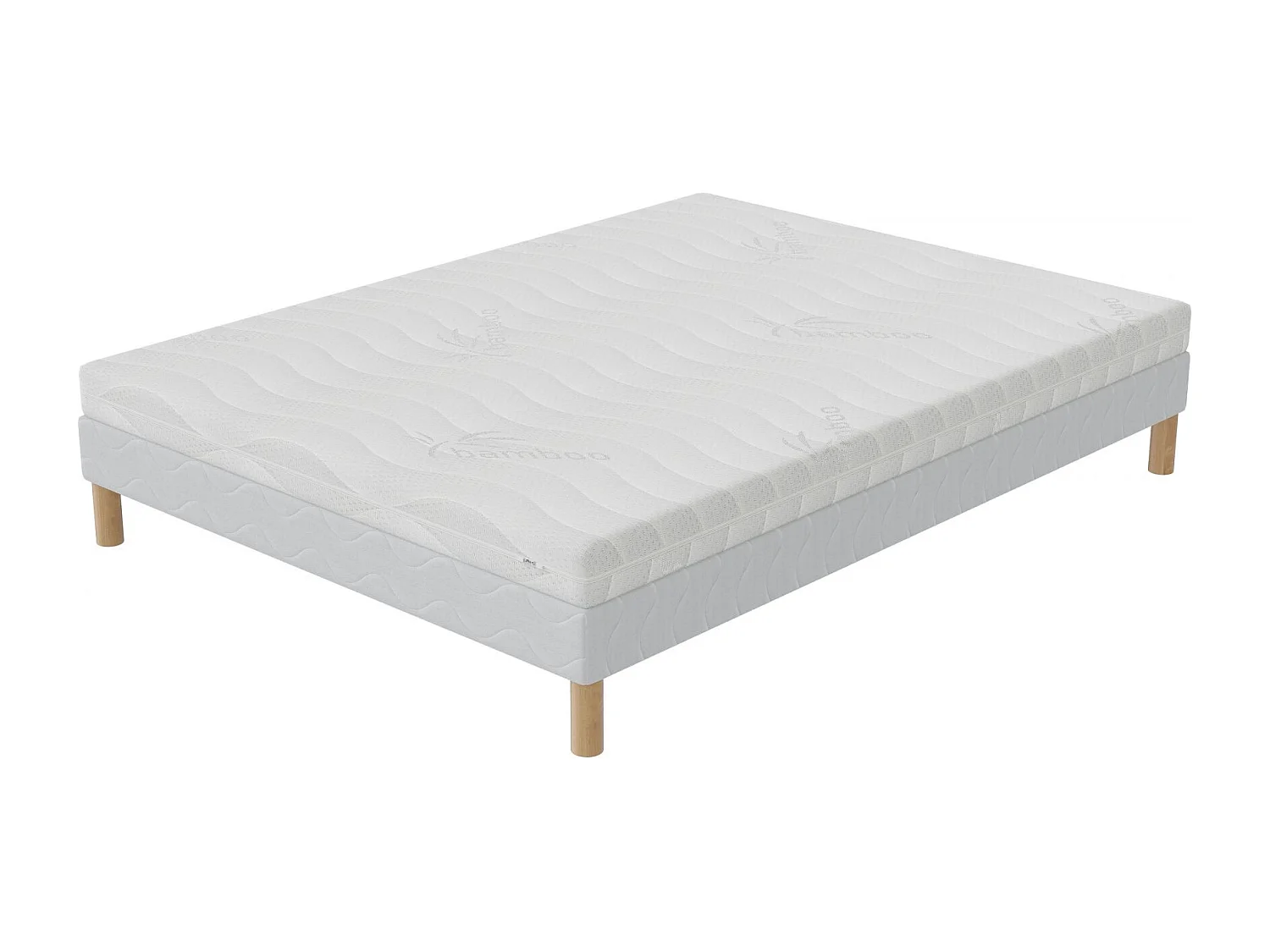 Ensemble 140x190 IZY Hauteur 10cm