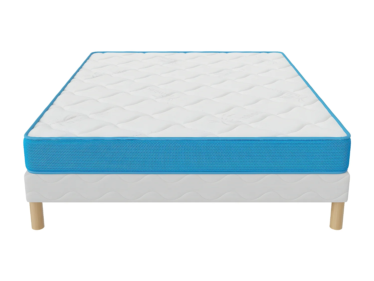 Ensemble 140x190 FRESH MEMORY Hauteur 15cm