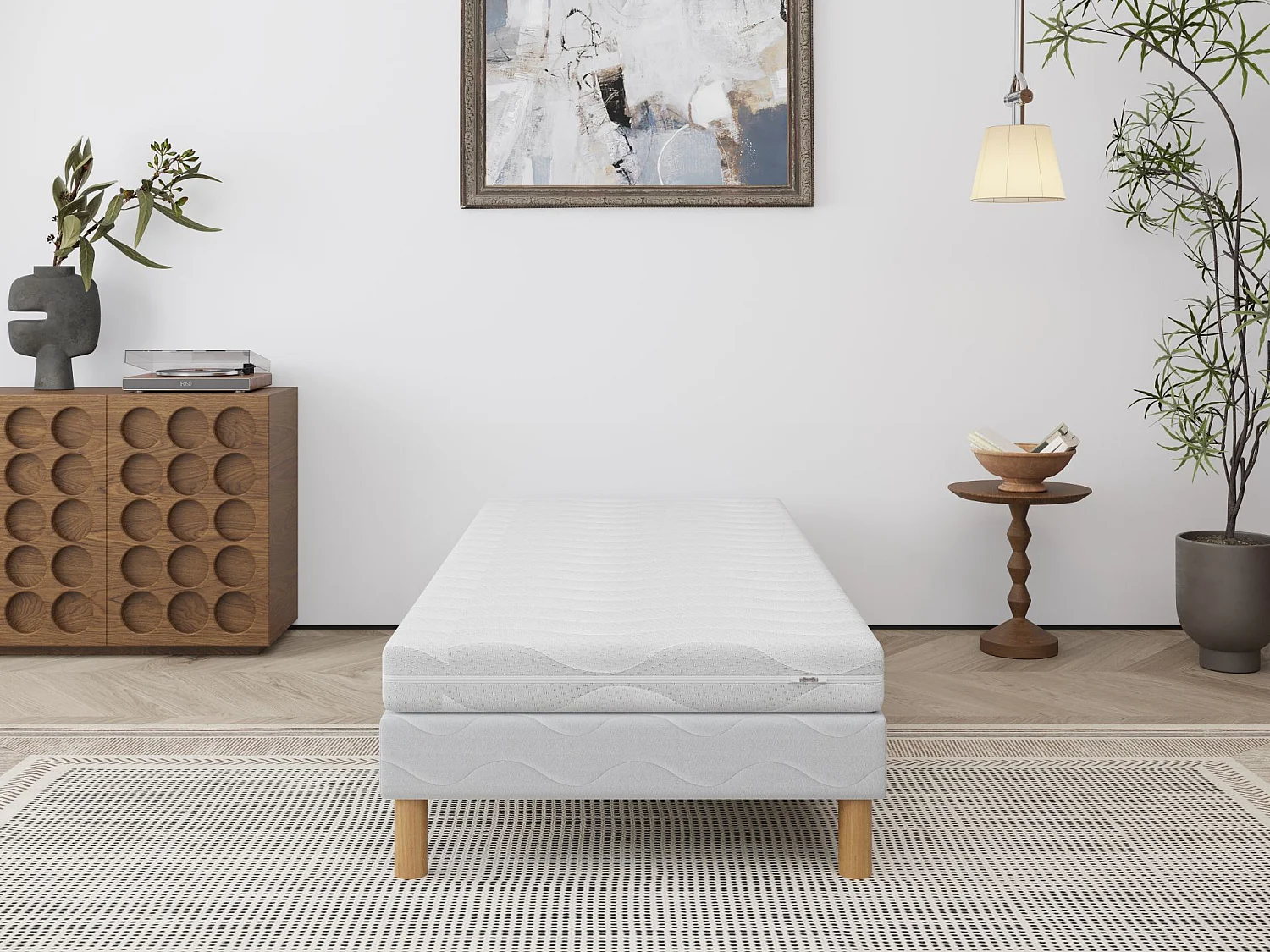 Matelas 90x190 IZY Hauteur 10cm
