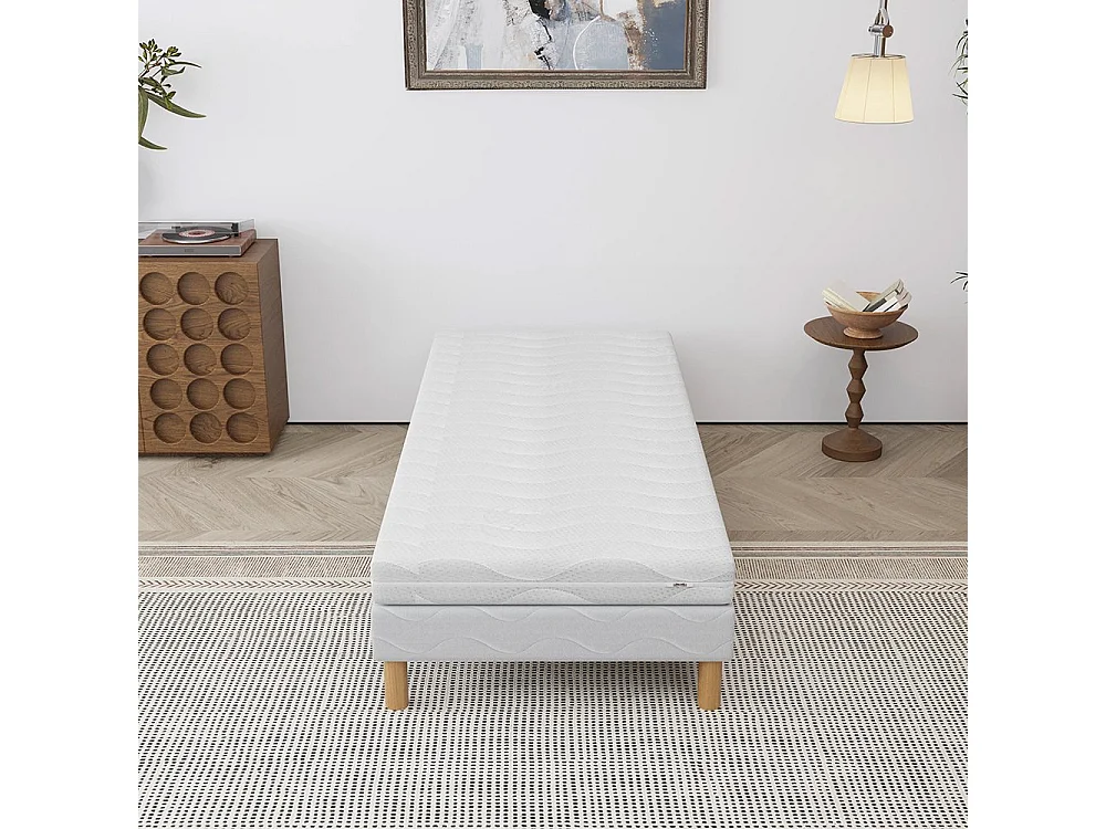 Matelas d’appoint IZY 90x190 cm Mousse Haute Résilience