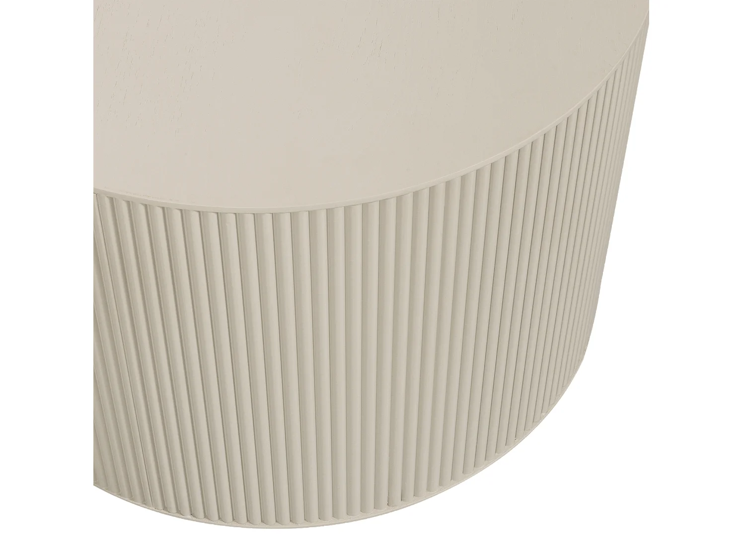 Table d'appoint ronde en mdf SANNE