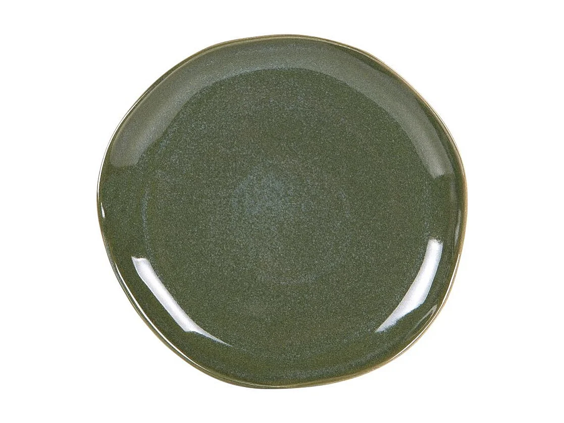 Assiette à dessert Symphony vert 21 cm (lot de 6)