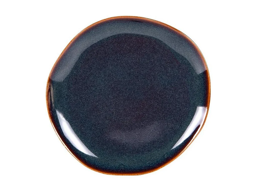 Assiette plate Symphony bleu 27 cm (lot de 6)