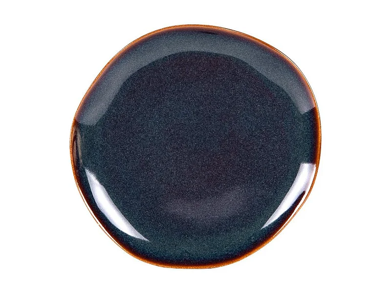 Assiette à dessert Symphony bleu 21 cm (lot de 6)