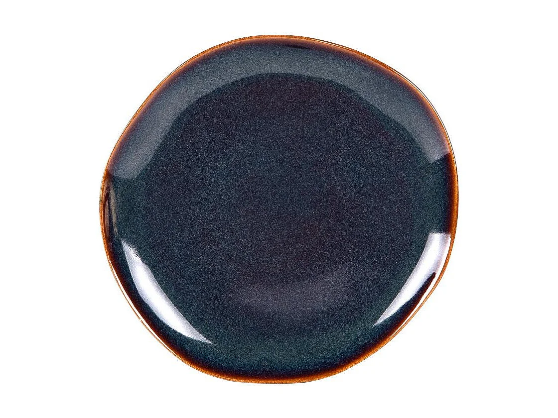 Assiette à dessert Symphony bleu 21 cm (lot de 6)