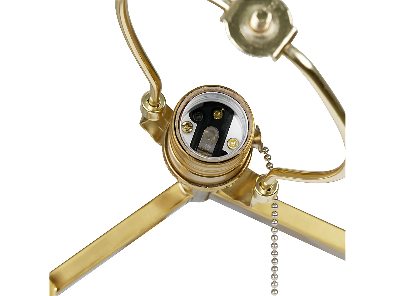 Lampadaire tripode marbre scandinave - LED à couleur changeante - H159cm - Lampadaire sur pied - doré