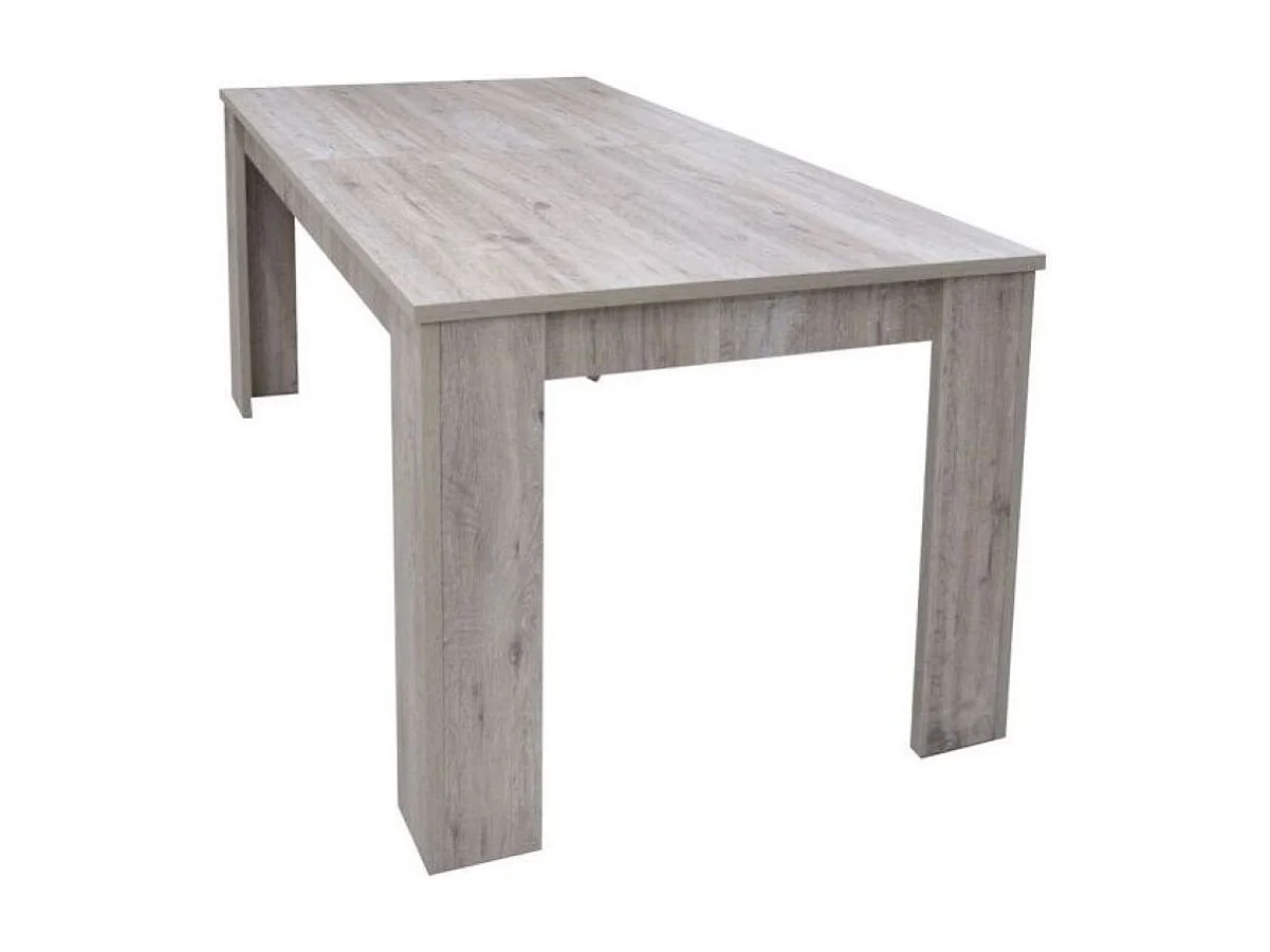 Table à rallonge Albatera, Console extensible, Table à manger extensible, Console de cuisine extensible, 160/220x88h75 cm, Chêne