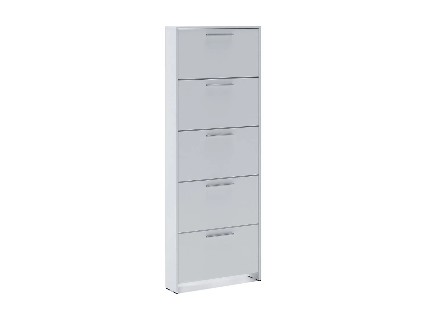 Sapateira Dzuze, Sapateira, Guarda-roupaDe entrada multiuso, Armário para calçado, 69x17h187 cm, Branco