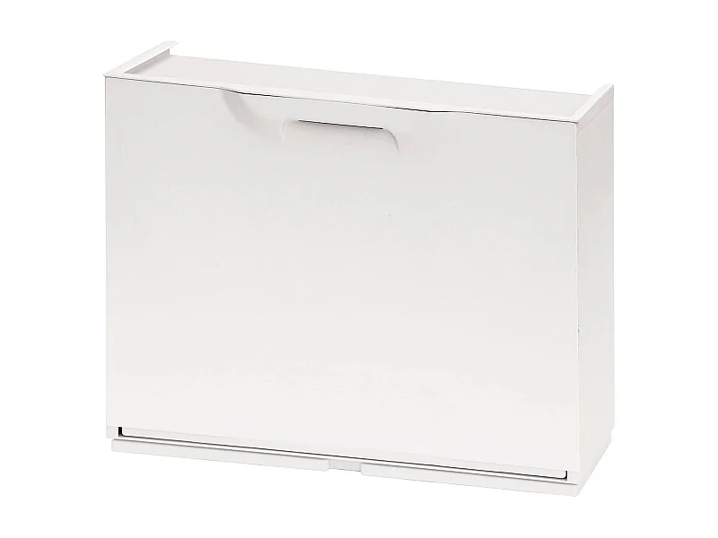 Dmora - Scarpiera Avon, 51x17h40 cm, Bianco
