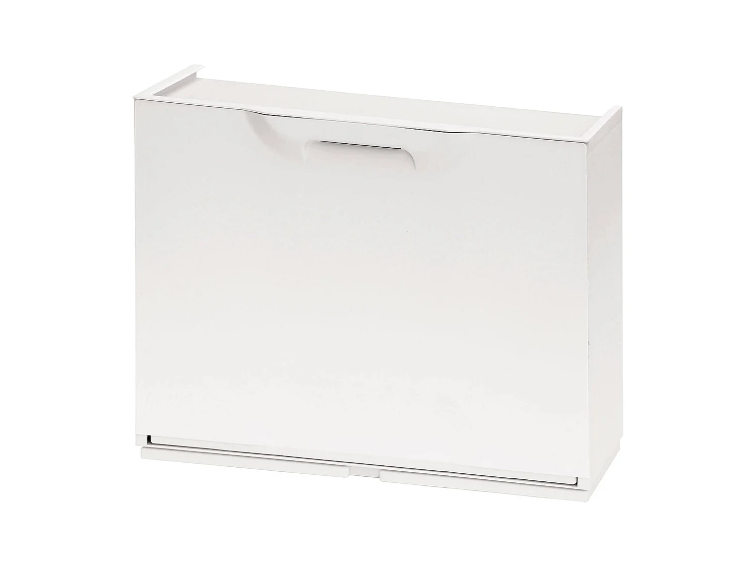 Dmora - Scarpiera Avon, 51x17h40 cm, Bianco