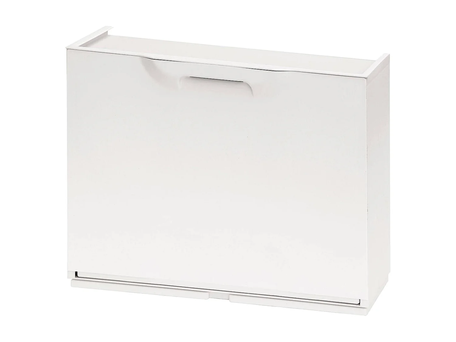 Dmora - Scarpiera Avon, 51x17h40 cm, Bianco