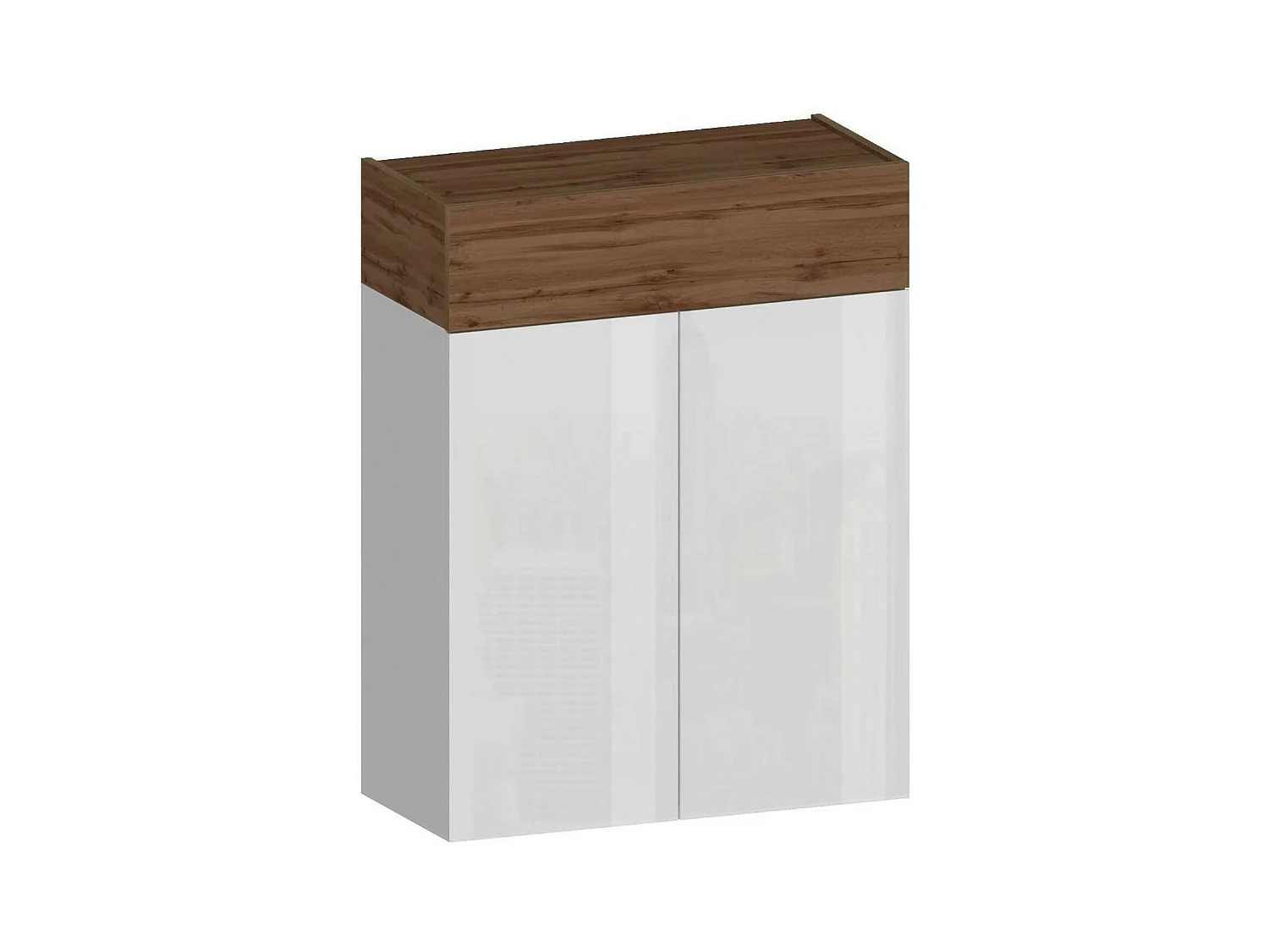 Oliviero Schoenenrek, 3-deurs Ruimtebesparend Schoenenrek, Multifunctionele Entree Garderobe, 76x38h100 cm, Wit en Eiken