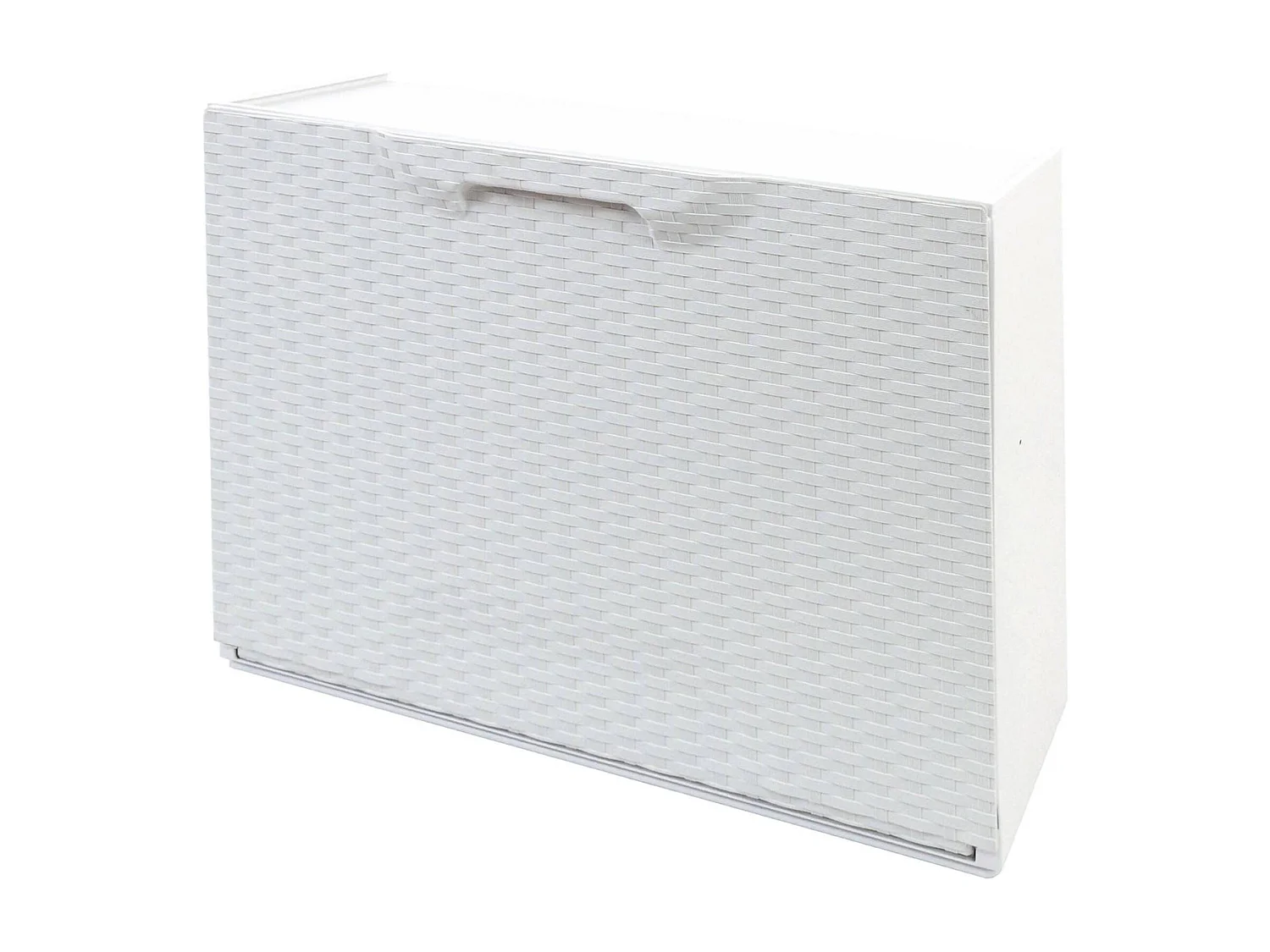 Darmitan schoenenrek, ruimtebesparende schoenenrek, inkomschoenenrek, schoenenrek met 1 deur, 100% Made in Italy, 51x17h40 cm, Wit