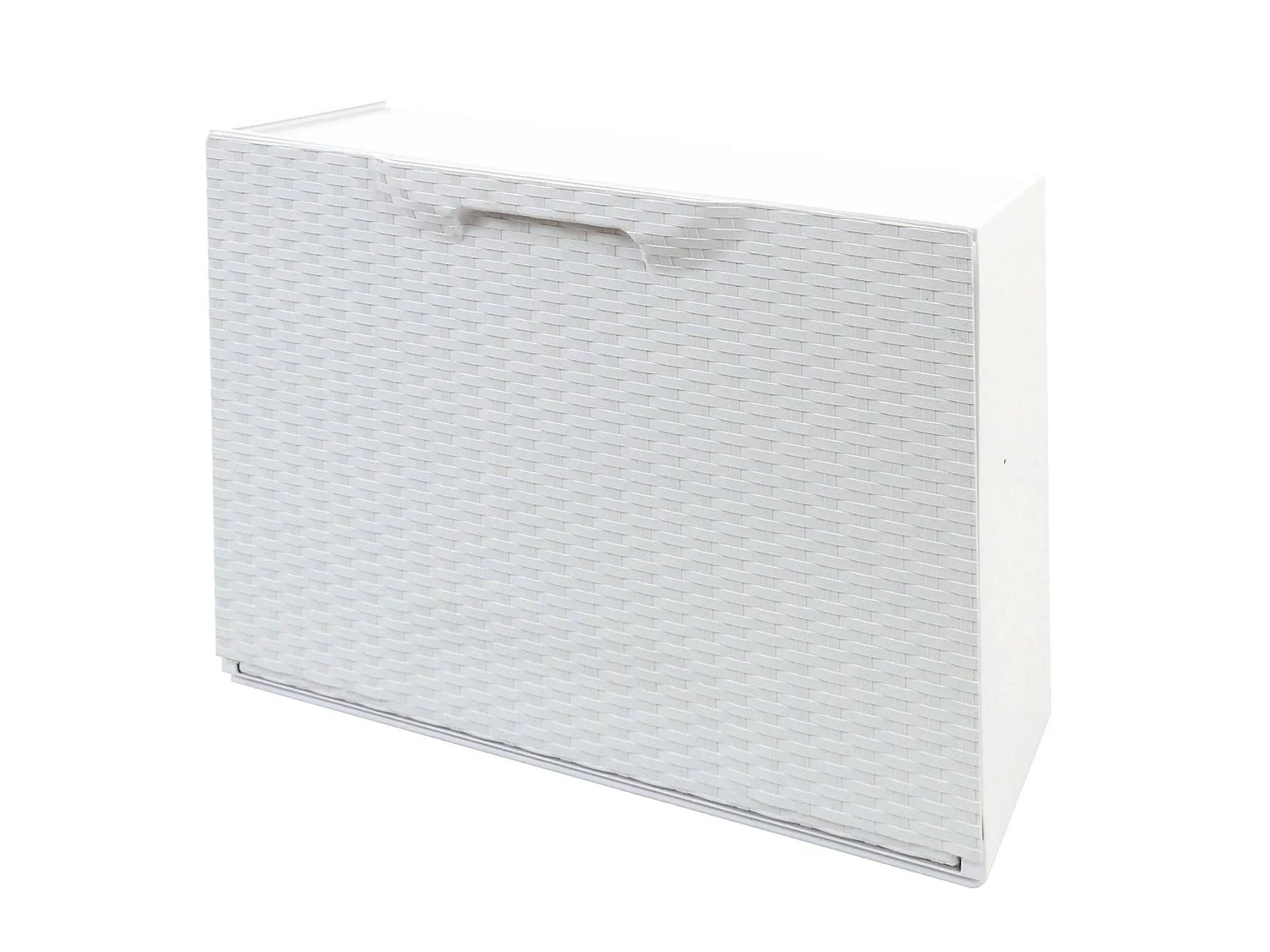 Darmitan schoenenrek, ruimtebesparende schoenenrek, inkomschoenenrek, schoenenrek met 1 deur, 100% Made in Italy, 51x17h40 cm, Wit
