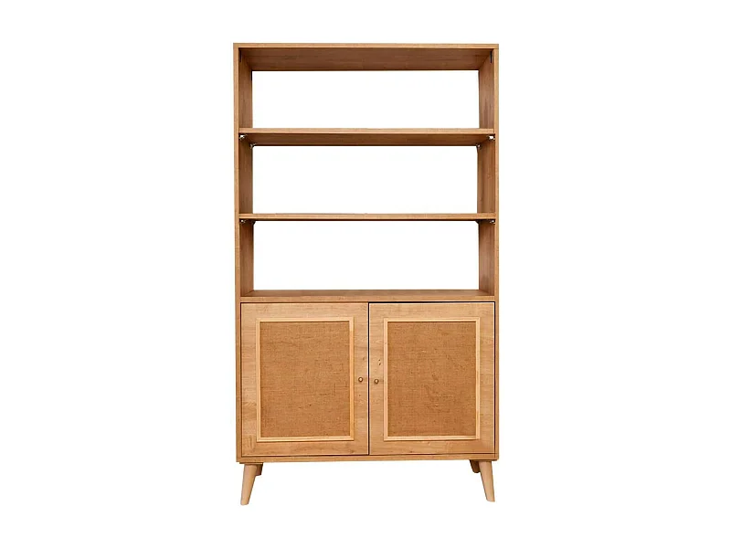 Libreria Suva, 3 Ripiani, 40x90x110h cm Marrone, Biblioteca