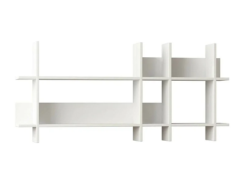 Dmora - Mensola Selvaggia, 150x22h70 cm, Bianco