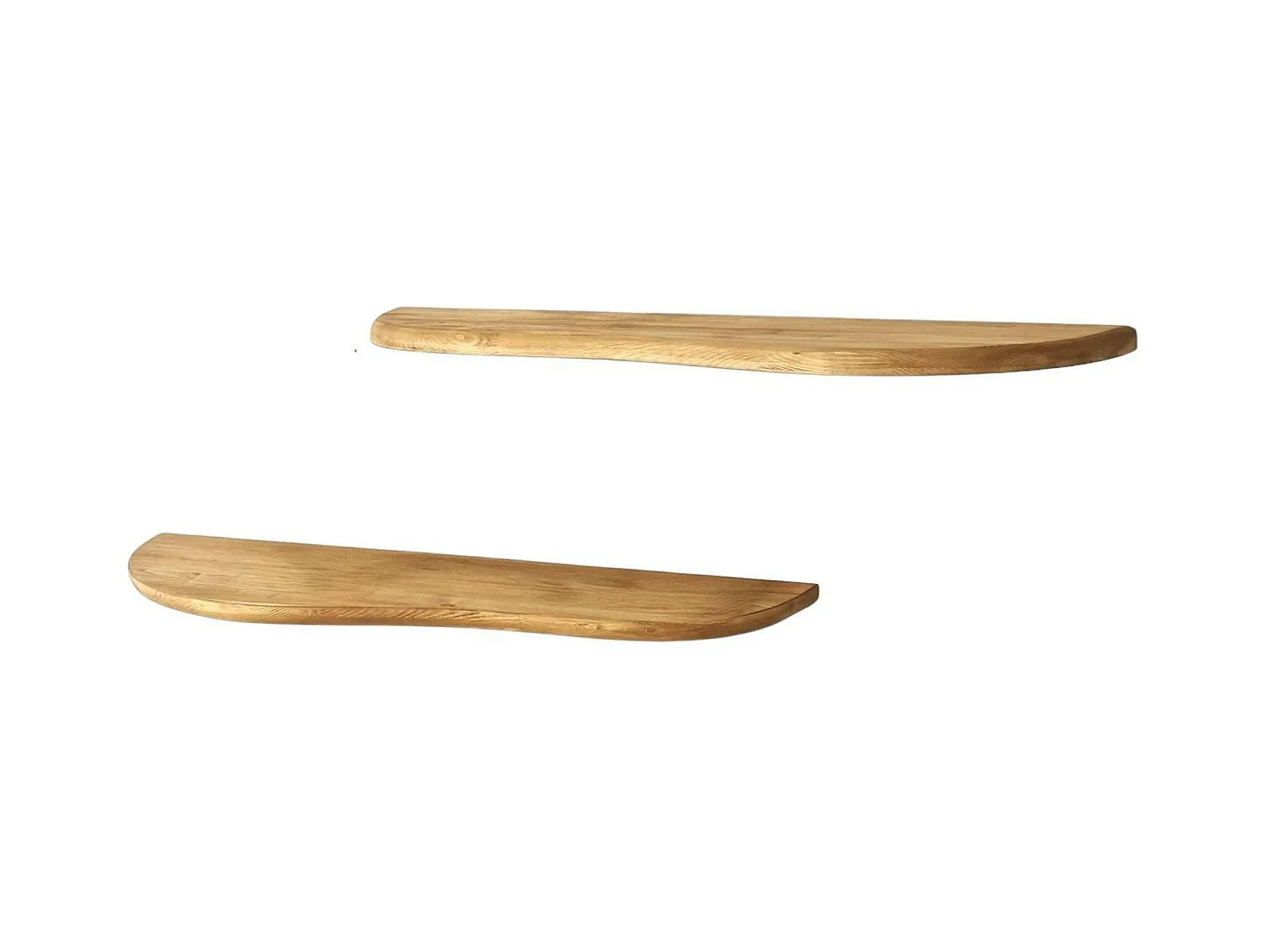 Étagère murale Alnila, Étagère, Tablette murale, Rayonnage polyvalent, 100x25h3 cm, Chêne