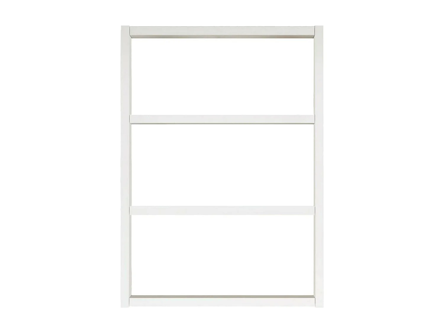 Étagère murale Albali, Étagère, Tablette murale, Rayonnage polyvalent, 43x9h60 cm, Blanc