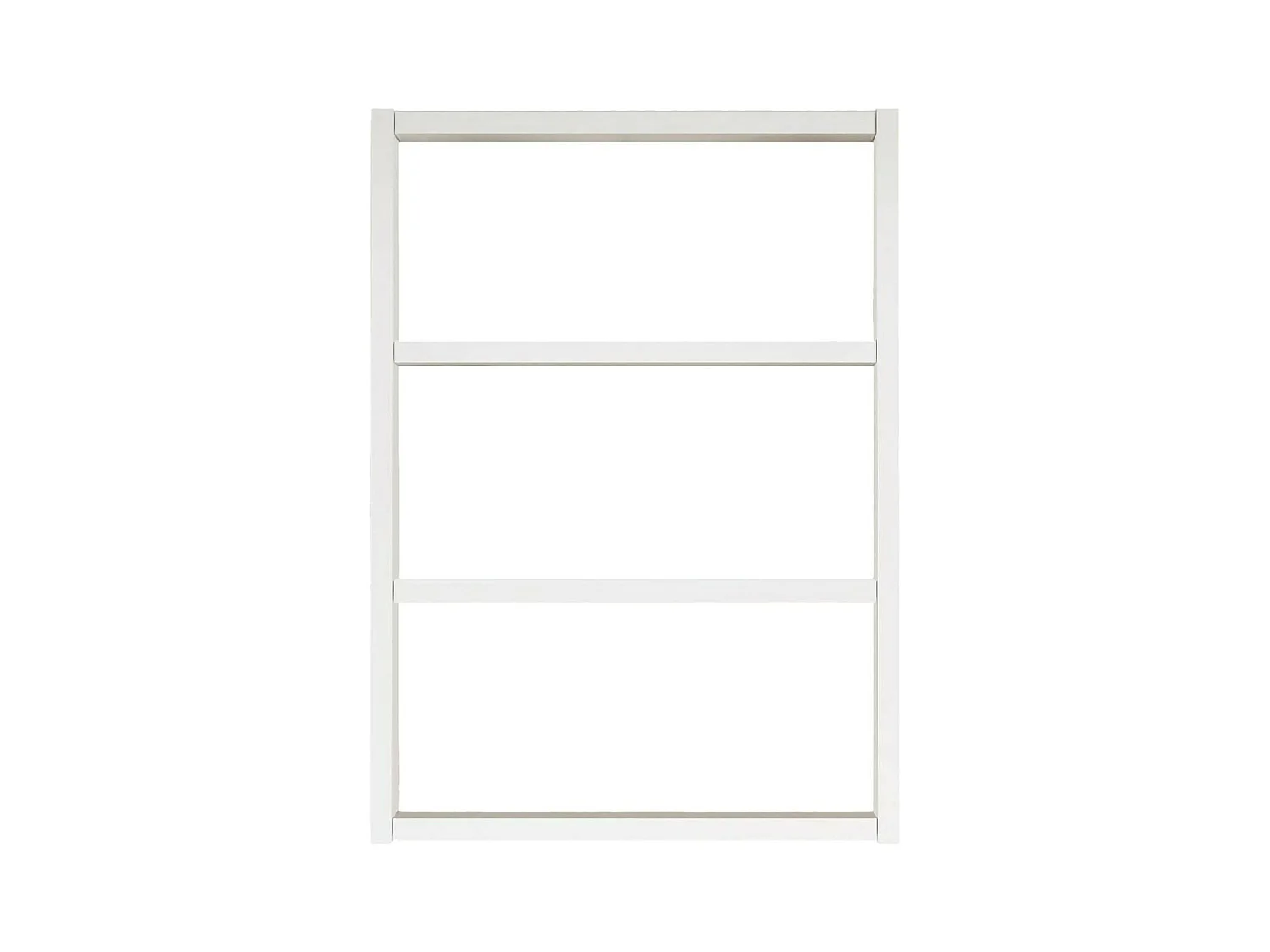 Dalbier-plank, plank, wandplank, multifunctionele plank, 43x9h60 cm, Wit