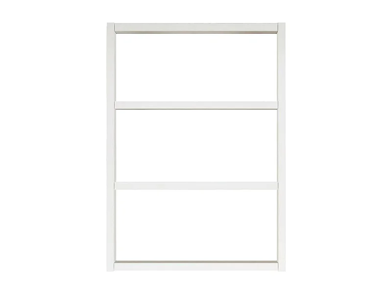 Estantería Dalbier, Estante, Estante de pared, Estanterías multiusos, 43x9h60 cm, Blanco