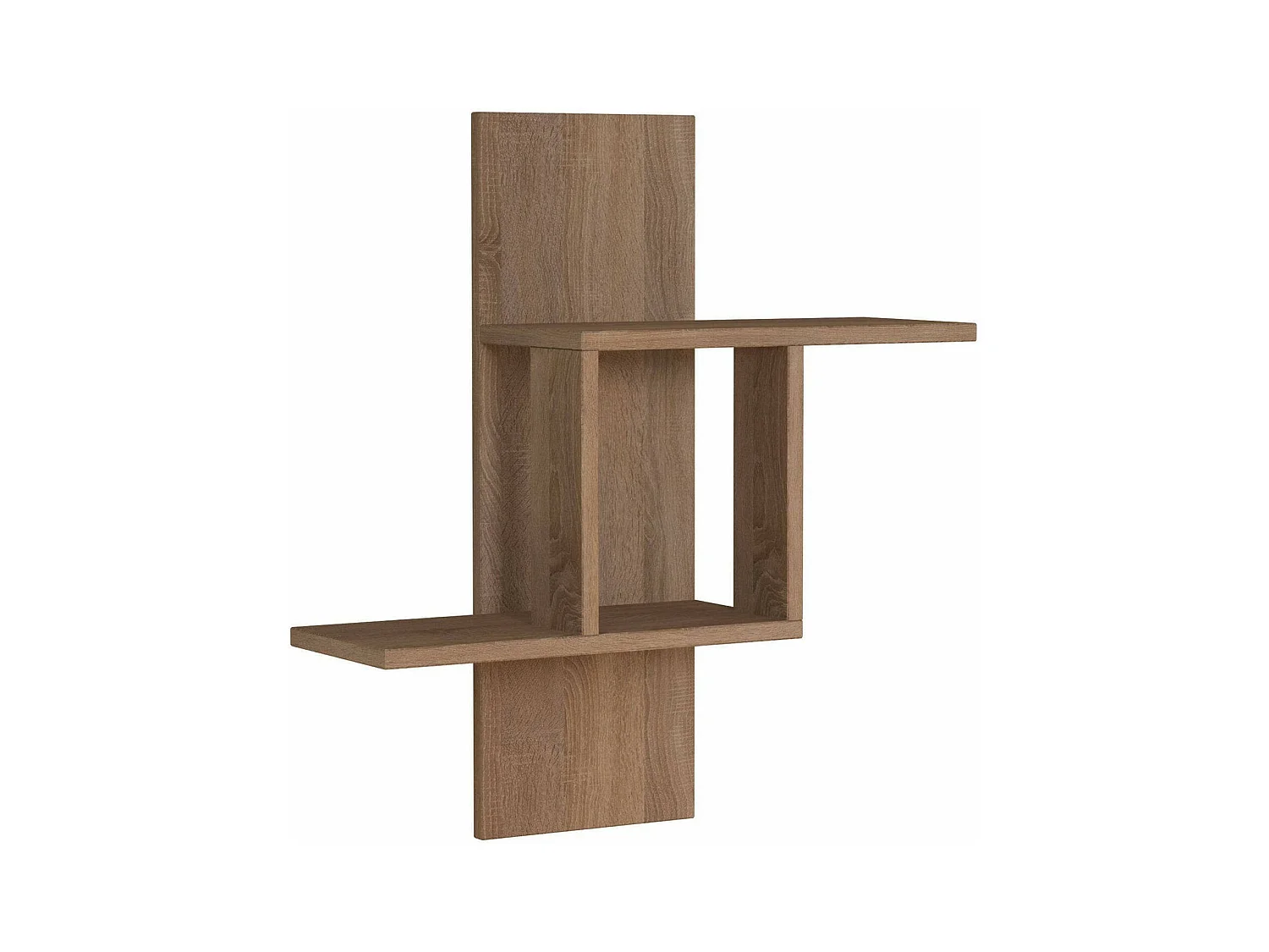 Dmatej Plank, Plank, Wandplank, Multifunctionele Rekken, 64x20h70 cm, Eiken