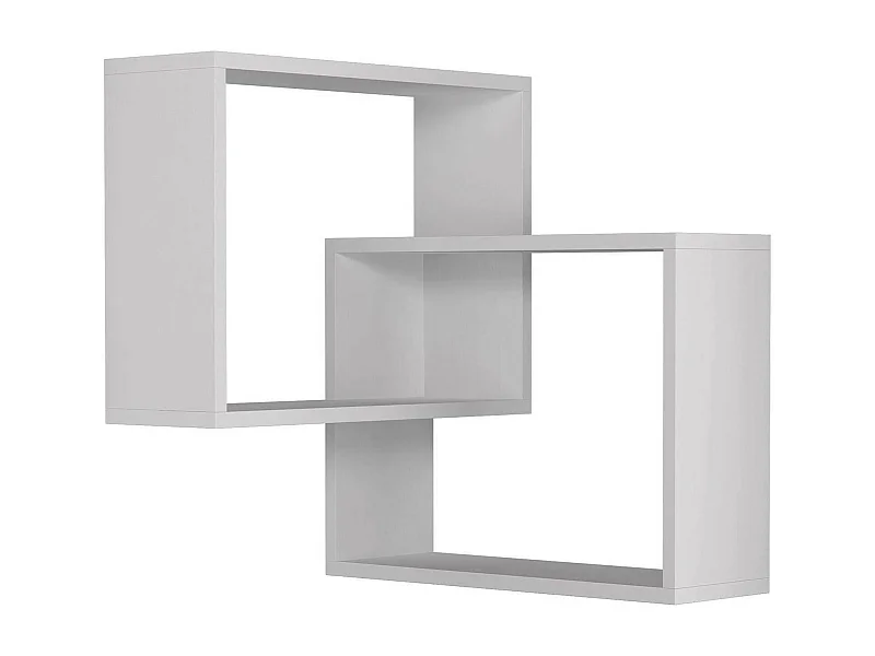 Dmora - Mensola Leslie, 68x60h68 cm, Bianco