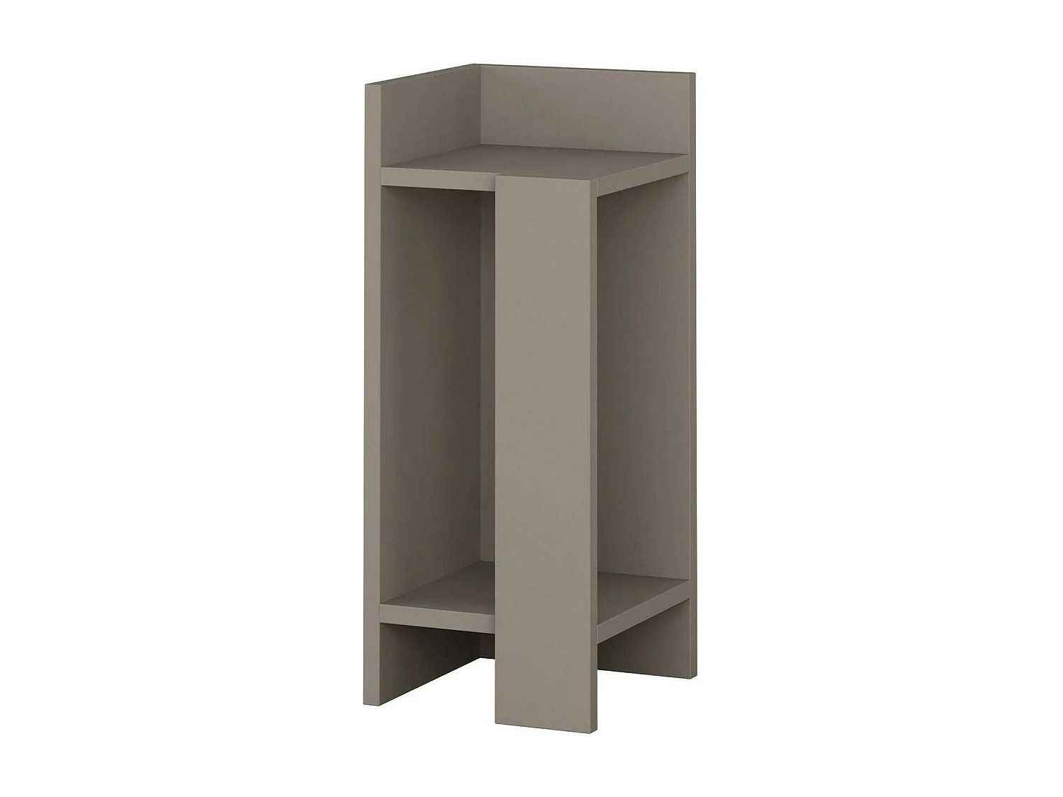 Nachttisch Dgregucc, Niedrige Kommode, Tisch, Multifunktionaler Nachttisch, 25x27h60 cm, Taube