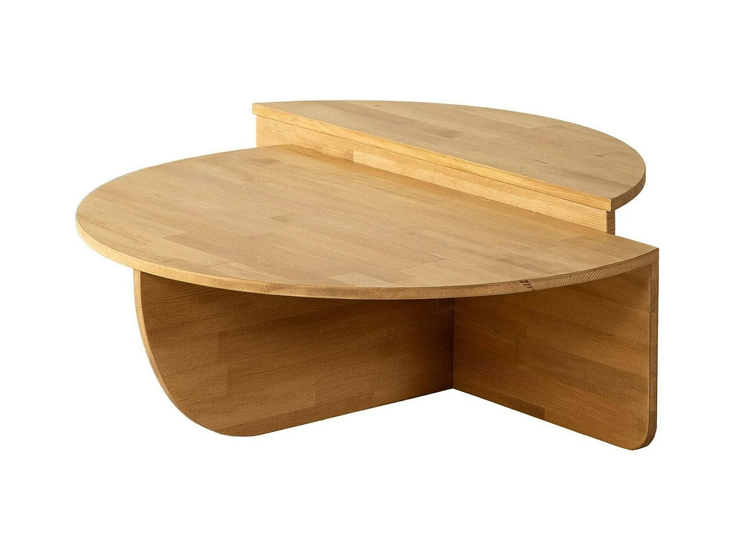 Dmora - Tavolino da salotto Azim, 90x60h35 cm, Quercia
