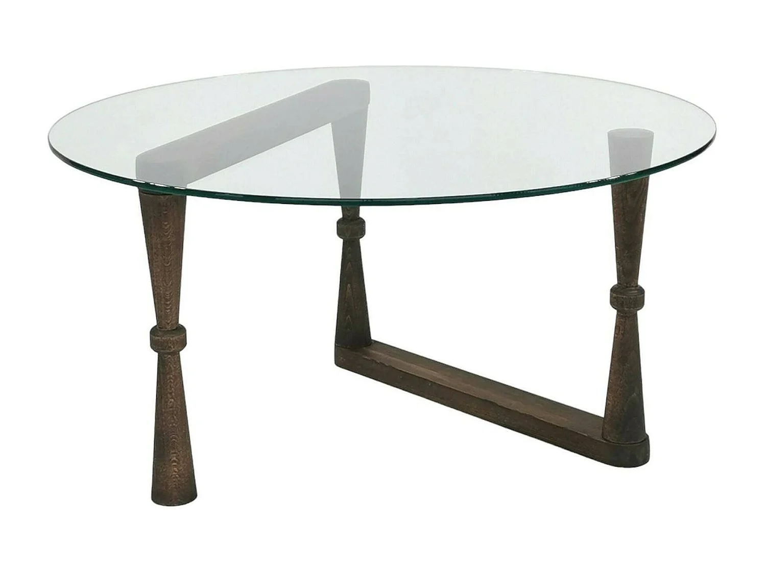 Mesa de caféSala de estar Dpobeg, Mesa baixa para café, Porta-revistas para sofá, Prateleira para sala de estar, 80x80h41 cm, Noz