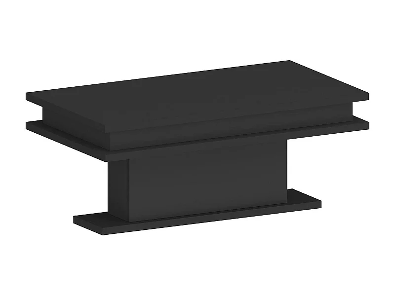 Mesa de estar Dcampores, Mesa de estar, Armário de armazenamento baixo, Mesa de café, 100x55h42 cm, Antracite