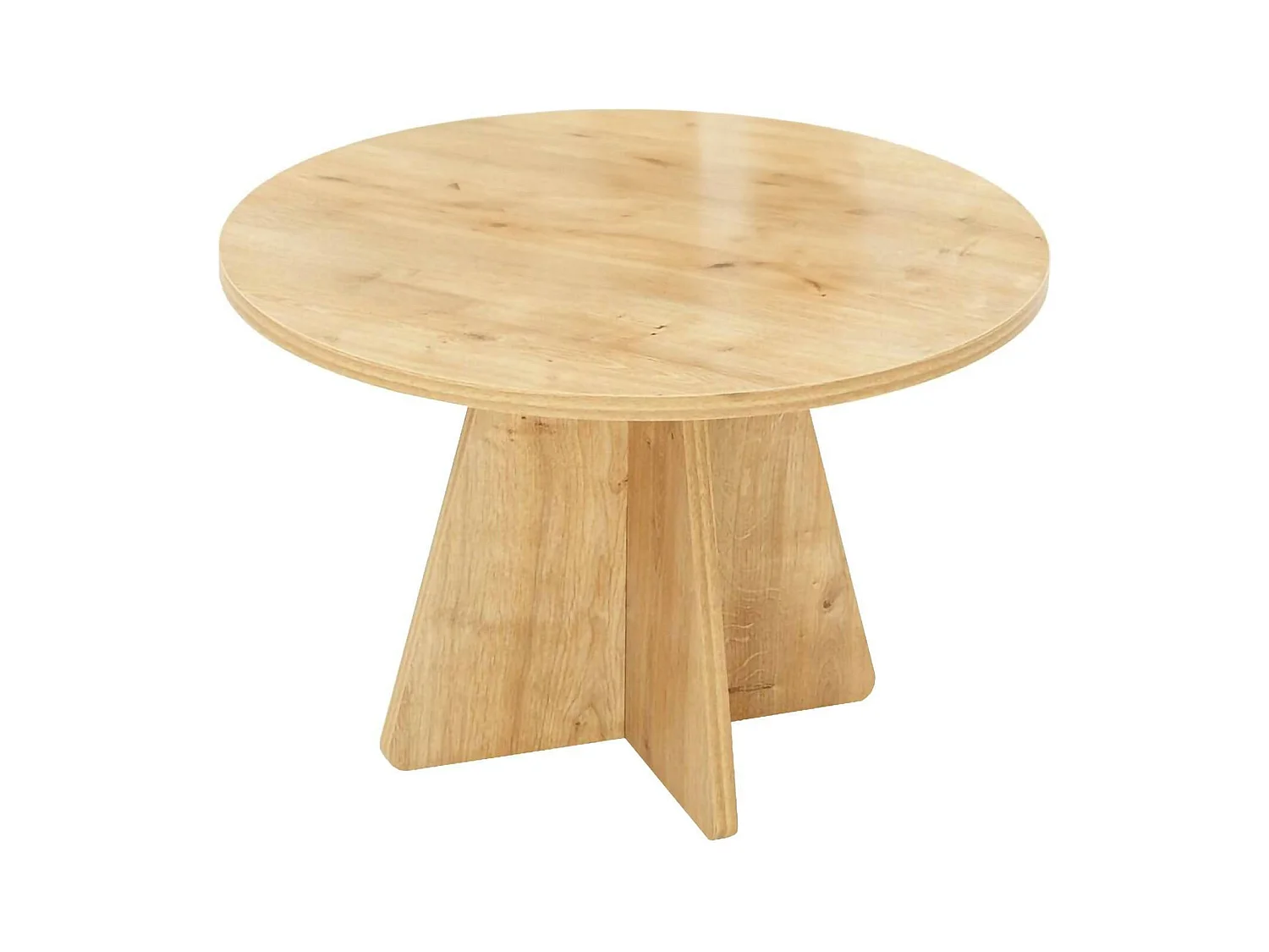 Dkluiver Salontafel, Salontafel, Sofa Review Rack, Woonkamer Plank, 60x60h40 cm, Eiken