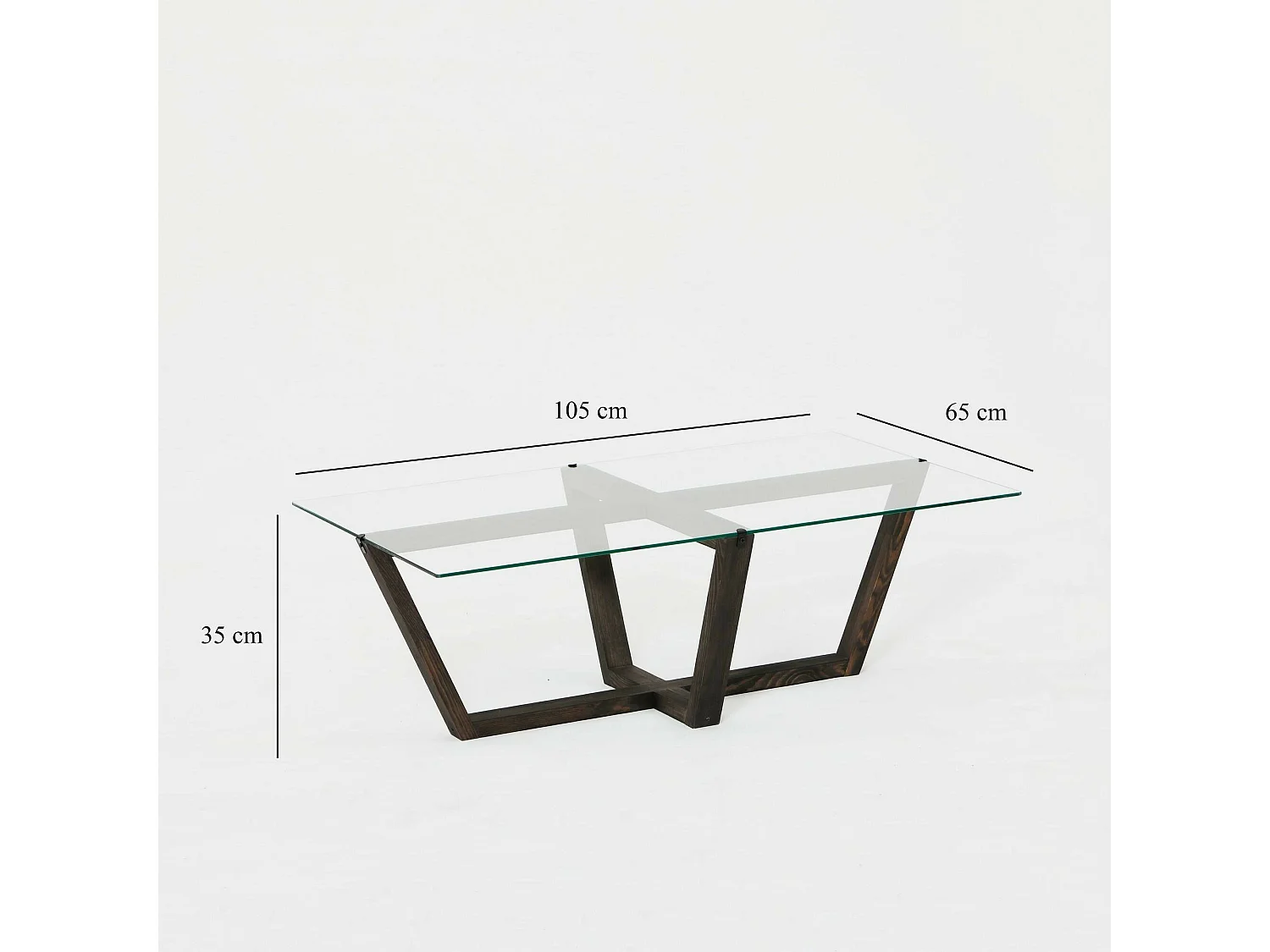 Table basse Vela, Table basse, Porte-revues pour canapé, Etagère de salon, 105x65h35 cm, Anthracite