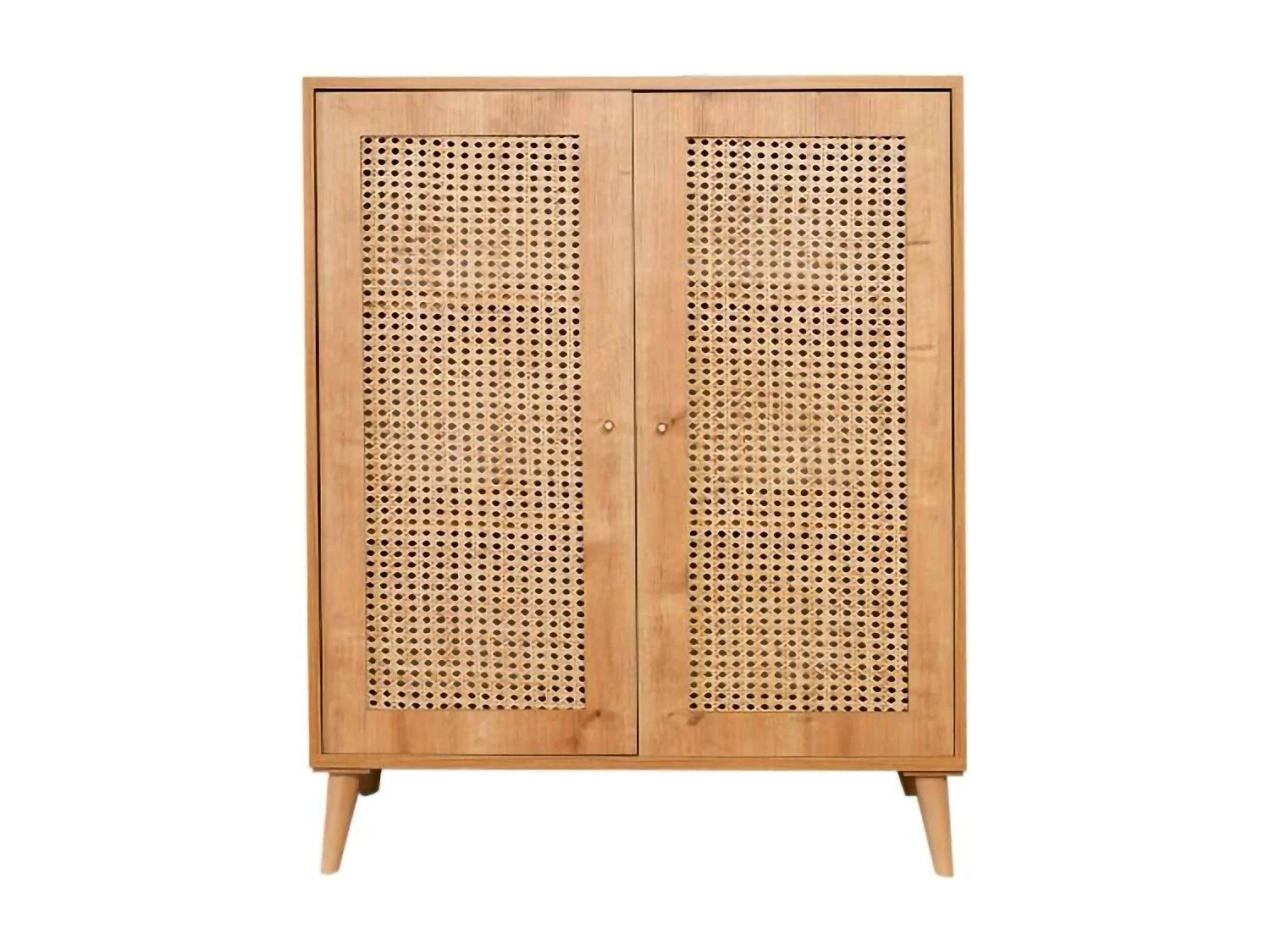 Buffet Selara, Buffet du salon, Commode de salon, Garde-manger de cuisine, 90x40h110 cm, Chêne