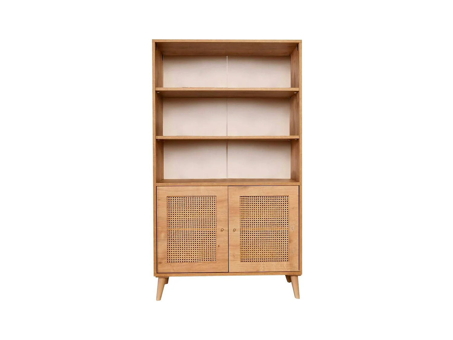 Buffet Castalia, Buffet du salon, Commode de salon, Garde-manger de cuisine, 90x40h110 cm, Chêne