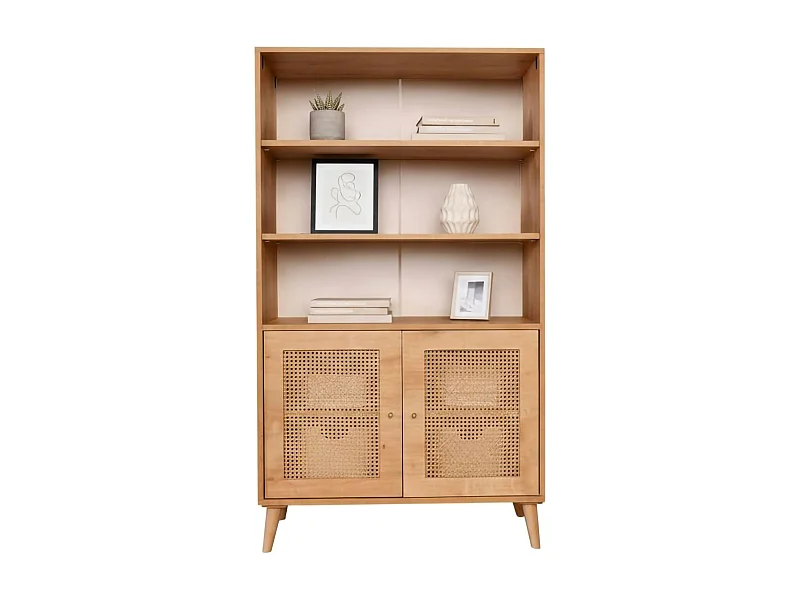 Buffet Catalia, Buffet du alon, Commode de alon, Garde-manger de cuiine, 90x40h110 cm, Chêne