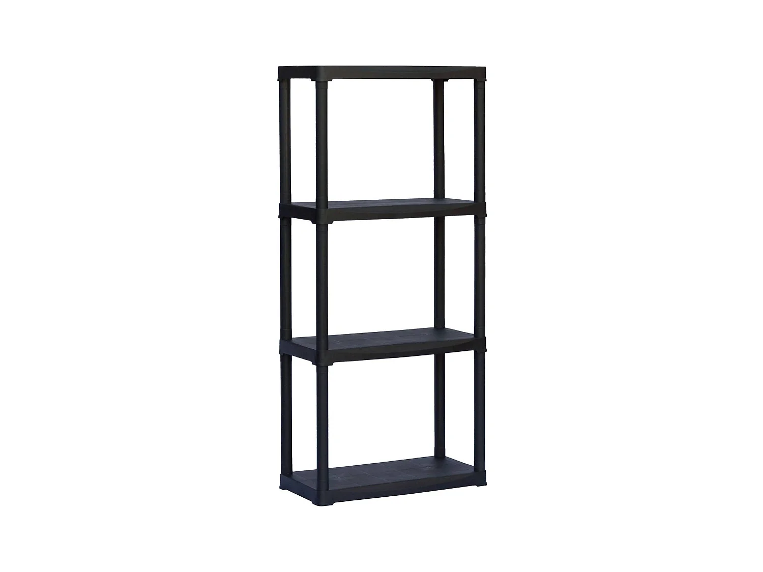 Dbellucc buitengarderobe, buitenplank, multifunctionele balkongarderobe, buitenkast, 100% Made in Italy, antraciet, 60x30h133 cm