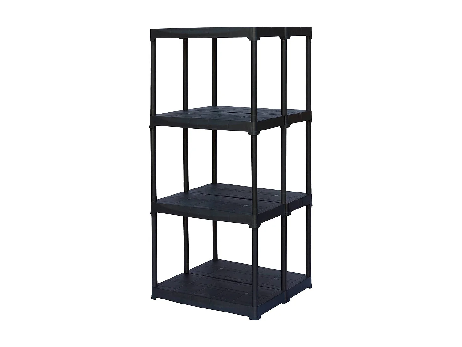 Armoire d'extérieur Ostenda, Étagère extérieure, Armoire de balcon polyvalente, Armoire d'extérieur, 100% Made in Italy, Anthracite, 60x59h133 cm