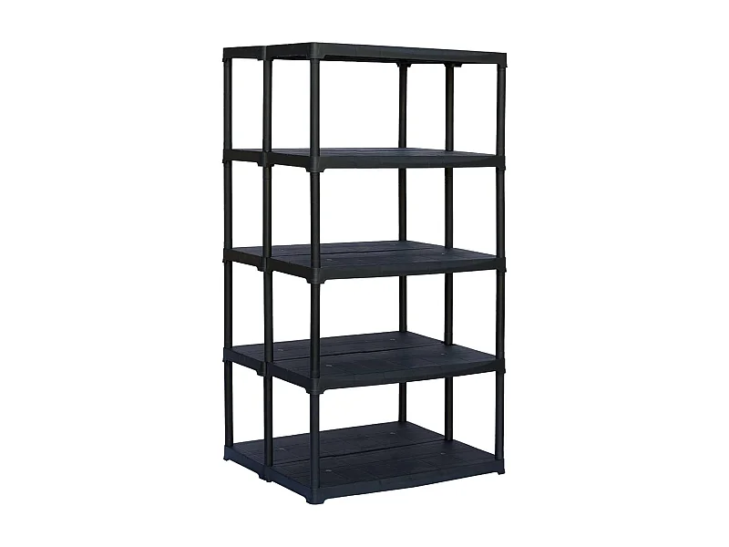 Dammendol Buitenkast, Buitenplank, Multifunctionele Balkonkast, Buitenkast, 100% Made in Italy, Antraciet, 90x78h176 cm